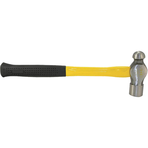 IBP-24F Ball Pein Hammer, 24 oz. Head Weight, Plain Face, Fibreglass Handle Haskins Industrial Inc.
