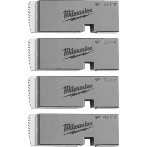 Fili&egrave;res de filetage pour tuyaux universel NPT, Pour tuyau de 1"-2", Haute vitesse pour acier inoxydable Haskins Industrial Inc.