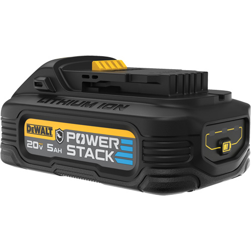 Batterie r&eacute;sistante &agrave; l'huile POWERSTACK, Lithium-ion, 20 V, 5 Ah Haskins Industrial Inc.