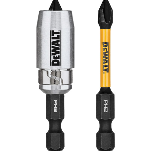 2-Piece FLEXTORQ&reg; Impact Driver Bit Set, Phillips, #2, 1/4" Drive Haskins Industrial Inc.