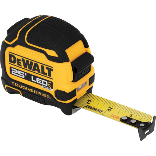 TOUGHSERIES LED Lighted Tape Measure, 25' Haskins Industrial Inc.