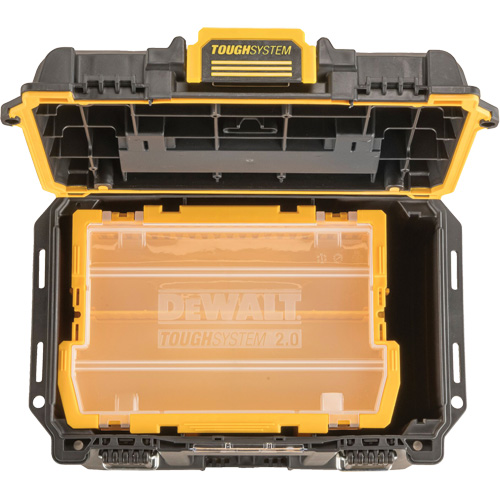 ToughSystem&reg; 2.0 Deep Compact Toolbox, 10" x 15-7/20" x 13-4/5", Black/Yellow Haskins Industrial Inc.