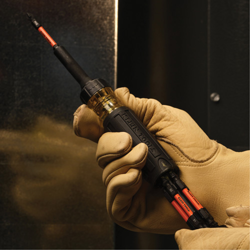 13-in-1 Ratcheting Impact-Rated Screwdriver Haskins Industrial Inc.
