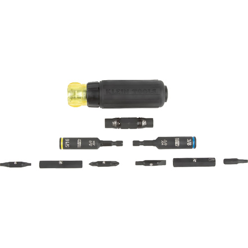 11-in-1 Ratcheting Impact Rated Screwdriver & Nut Driver Haskins Industrial Inc.
