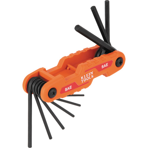 Compact Folding Hex Key Set, 9 Pcs., Imperial Haskins Industrial Inc.