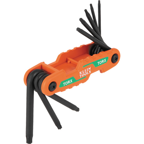 Compact Folding Hex Key Set, 8 Pcs., Torx&reg; Haskins Industrial Inc.