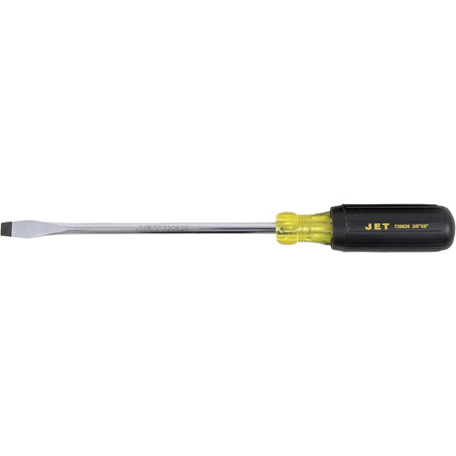 JKSS-8R Tournevis &agrave; fente, Tige de 3/8", Ronde, 8" lo, Prise en Coussin&eacute;e Haskins Industrial Inc.
