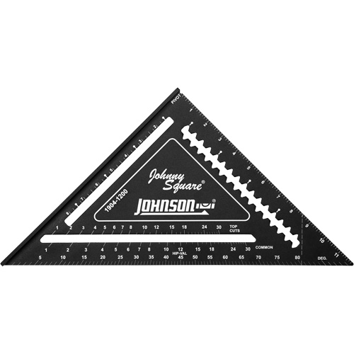 &eacute;querre de charpente 12" Johnny Square Professional Easy-Read Haskins Industrial Inc.