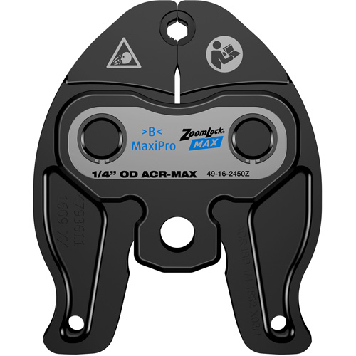 1/4" ZoomLock&reg; MAX Press Jaw for M12 FORCE LOGIC Press Tools Haskins Industrial Inc.