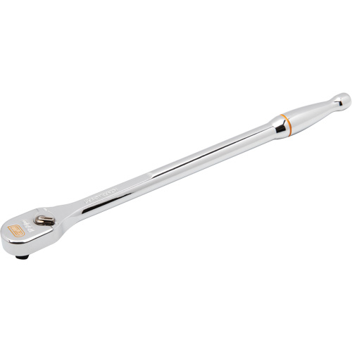 Rochet &agrave; t&ecirc;te chrom&eacute;e enti&egrave;rement polie en goutte avec manche extra long 120XP, Prise de 1/4", Poign&eacute;e Ergonomique Haskins Industrial Inc.