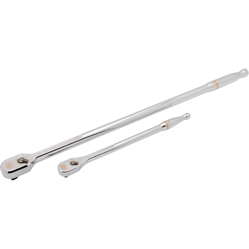 1/4" & 3/8" Drive 120XP Extra Long Handle Full Polish Teardrop Ratchet Set Haskins Industrial Inc.