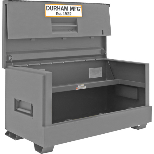 31.9 cu. ft. Jobsite Piano Box, 60-1/2" W x 34" D x 34-7/16" H, Grey Haskins Industrial Inc.