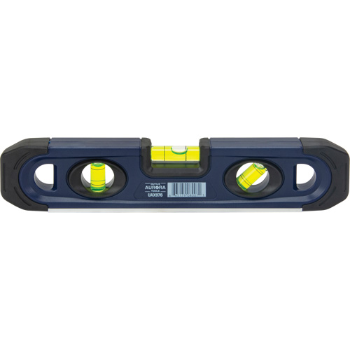 Torpedo Level, 9" L, 3 Vials, Magnetic Haskins Industrial Inc.