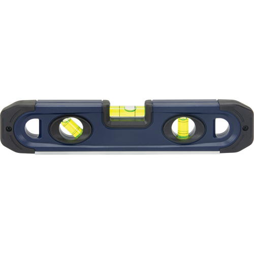 Torpedo Level, 9" L, 3 Vials, Magnetic Haskins Industrial Inc.
