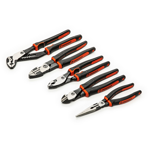 Z2 Mixed Dual Material Plier Set, 5 Pieces Haskins Industrial Inc.