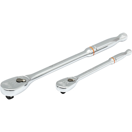 90-Tooth Long Handle Teardrop Ratchet Set Haskins Industrial Inc.