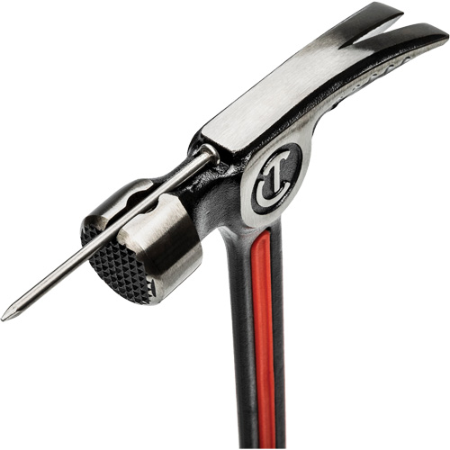 Marteau de charpente en acier avec face meul&eacute;e, 22 oz, Prise en Acier plein, 16" lo Haskins Industrial Inc.