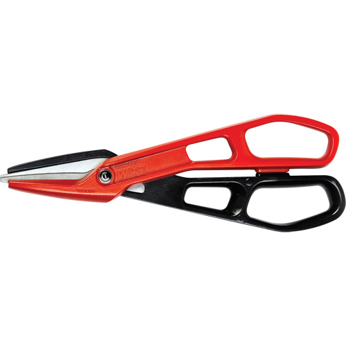 Lightweight Aluminum Tinner Snips, 3" Cut Length, Straight Cut Haskins Industrial Inc.