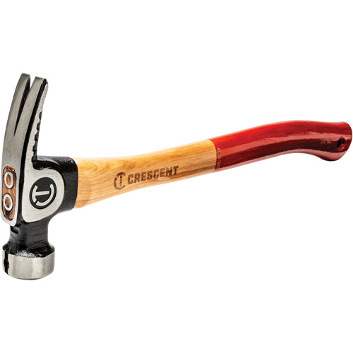 Milled-Face Framing Hammer, 22 oz., Wood Handle, 18" L Haskins Industrial Inc.