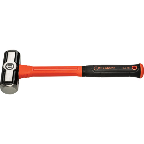 Marteau d'ing&eacute;nieur en fibre de verre, Poids de la t&ecirc;te 2.5 lb, 13-1/2" lo Haskins Industrial Inc.