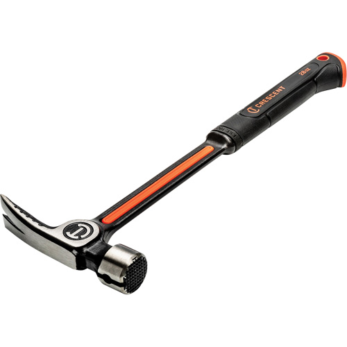 Milled-Face Framing Hammer, 28 oz., Solid Steel Handle, 16" L Haskins Industrial Inc.