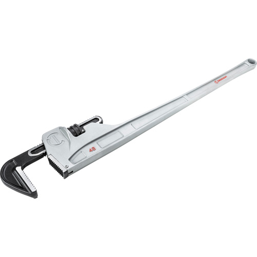 Cl&eacute; &agrave; tuyaux, Cap des m&acirc;choires 6", Longueur 48", Fini Rev&ecirc;tement en poudre, Prise Non-ergonomique Haskins Industrial Inc.
