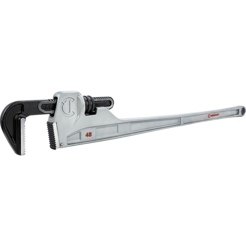Cl&eacute; &agrave; tuyaux, Cap des m&acirc;choires 6", Longueur 48", Fini Rev&ecirc;tement en poudre, Prise Non-ergonomique Haskins Industrial Inc.
