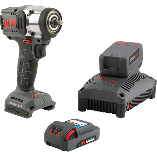 Ensemble de tournevis &agrave; chocs compact sans fil, 20 V, Mandrin 3/8" Haskins Industrial Inc.