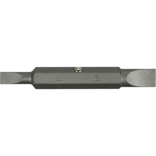 Embout de tournevis, Fente, 4 mm/6 mm Haskins Industrial Inc.