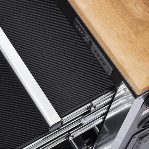 HDRC5212 Armoire mobile de s&eacute;rie HD, 12 tiroirs, 51-1/4" la x 21" p x 40-3/10" h, Noir Haskins Industrial Inc.