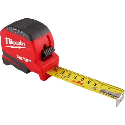 Ruban &agrave; mesurer compact, 1" x 16' Haskins Industrial Inc.