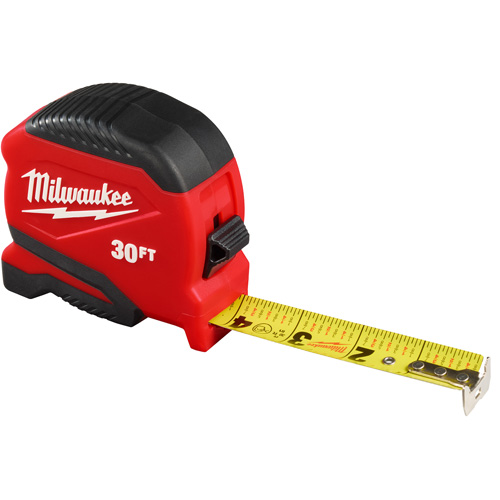 Compact Tape Measure, 1" x 30' Haskins Industrial Inc.