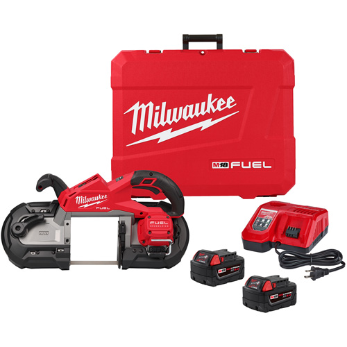 M18 FUEL Deep Cut Band Saw Kit, 18 V, 5" Capacity Haskins Industrial Inc.