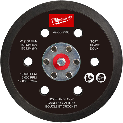 Soft Hook and Loop Sander Backing Pad Haskins Industrial Inc.
