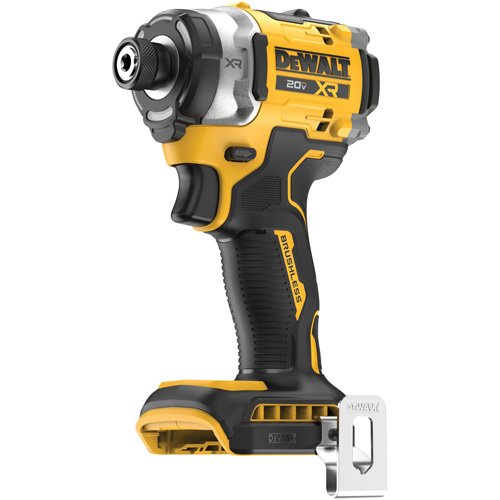 Visseuse &agrave; choc &agrave; couple &eacute;lev&eacute; sans fil sans balai &agrave; 3 vitesses XR (outil seulement), 1/4", 2500 lb-po Couple max., 20 V, Lithium-ion Haskins Industrial Inc.