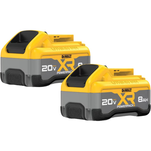 Bloc-pile MAX* XR POWERPACK, Lithium-ion, 20 V, 8 Ah Haskins Industrial Inc.