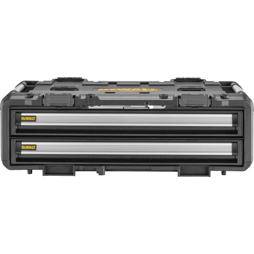 TOUGHSYSTEM&reg; 2.0 DXL 2 Drawers Unit, 30" x 21-13/20" x 10", Black/Yellow Haskins Industrial Inc.