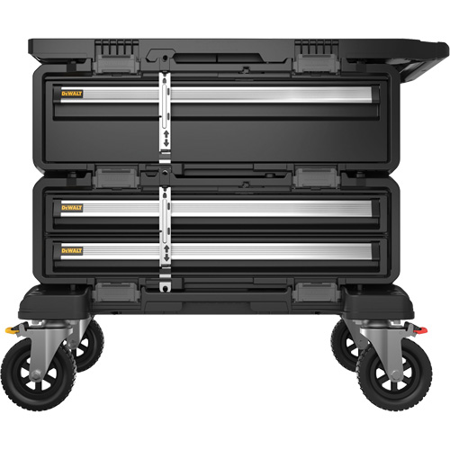 Poste de travail modulaire 4-en-1 TOUGHSYSTEM 2.0 DXL, 34" x 25-4/5" x 30", Noir/Jaune Haskins Industrial Inc.
