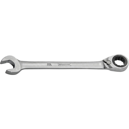 Combination Reversible Ratcheting Wrench, 12 Point, Polished Finish Haskins Industrial Inc.