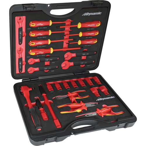 Insulated Tool Set, 1000 V, 28 Pcs Haskins Industrial Inc.