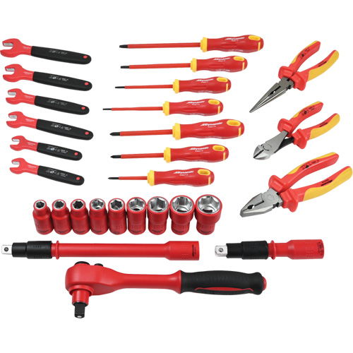 Insulated Tool Set, 1000 V, 28 Pcs Haskins Industrial Inc.