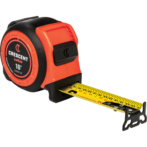 CONTROLTOUCH Tape Measure, 1-3/16" x 16', SAE Graduations Haskins Industrial Inc.