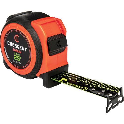  Ruban &agrave; mesurer CONTROLTOUCH NITE EYE, 1-3/16" x 25', Marques de goujon SAE Haskins Industrial Inc.