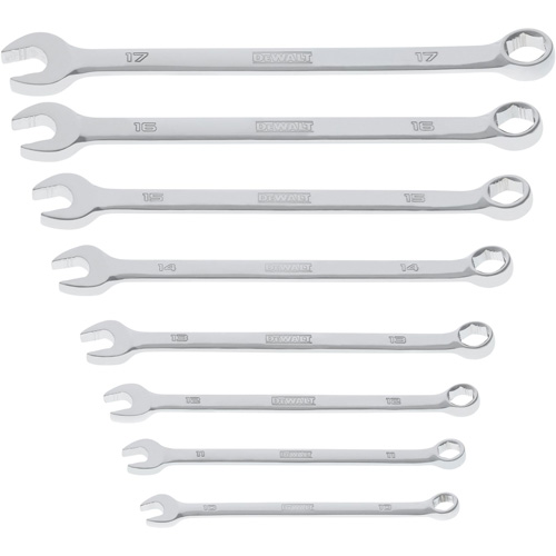 TOUGHSERIES Wrench Set, Combination, 8 Pieces, Metric Haskins Industrial Inc.