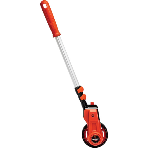 Roue de mesure &agrave; axe central SAE , 4"/10,16 cm, Gamme de 3047,97 m, Pouces/pieds Haskins Industrial Inc.