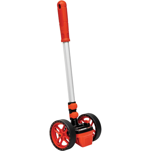 SAE Dual Wheel Measuring Wheel, 4"/10.16 cm, 9999' Range, Inches/Feet Haskins Industrial Inc.