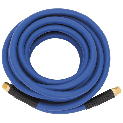 AH3850HY Hybrid Hose, Air, Polyester/Polymer, 3/8" dia. x 50', 300 psi, 1/4 NPT Haskins Industrial Inc.