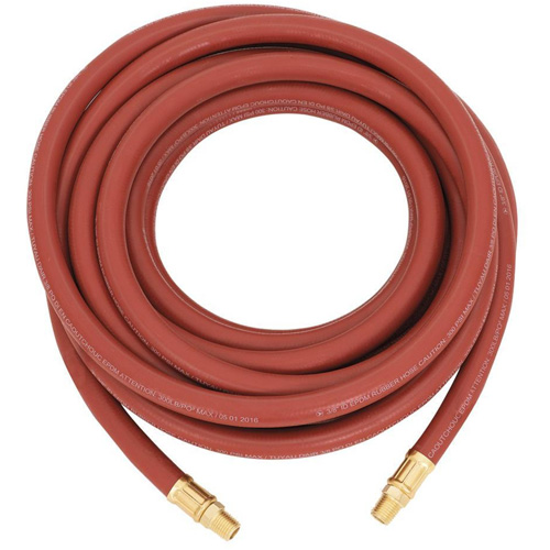 AH3825RB Hose, Air, Rubber, 3/8" dia. x 25', 300 psi, 1/4 NPT Haskins Industrial Inc.