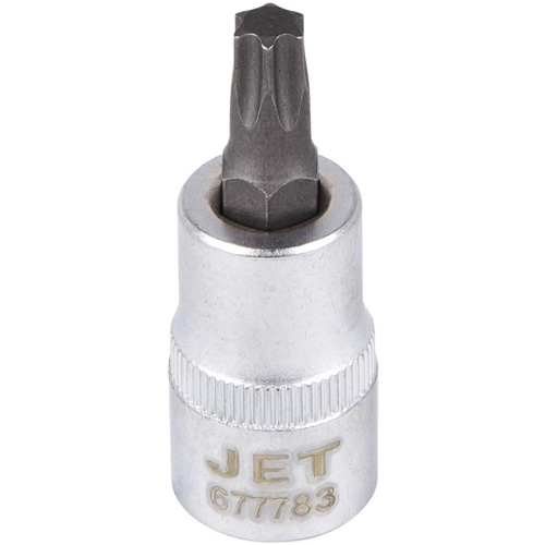 Douille &agrave; embout, Torx, T-45 x 2" lo, Prise 3/8" Haskins Industrial Inc.