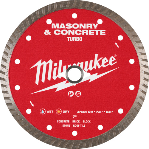Turbo Masonry & Concrete Diamond Blade Haskins Industrial Inc.